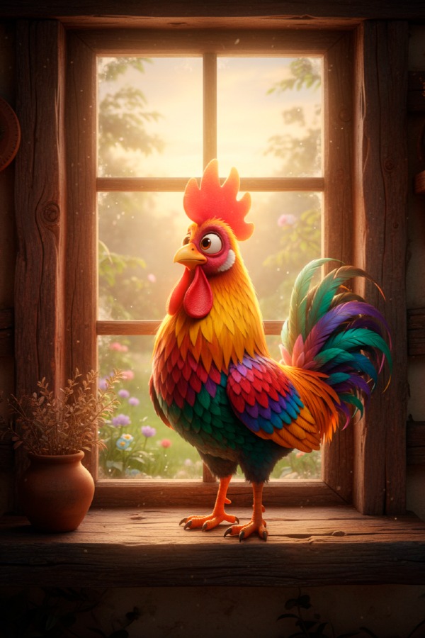 Петушок — золотой гребешок