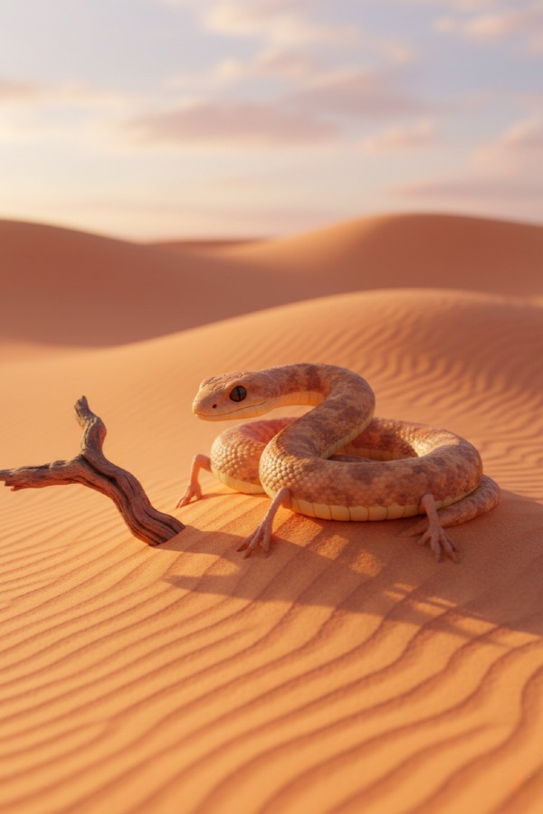 Рисовать змее ноги