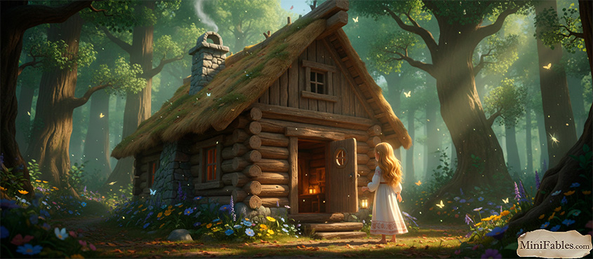 Иллюстрация к сказке Три медведя